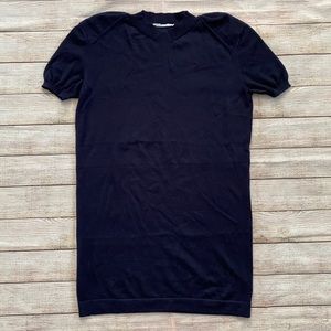 AGNONA cashmere short sleeve dress